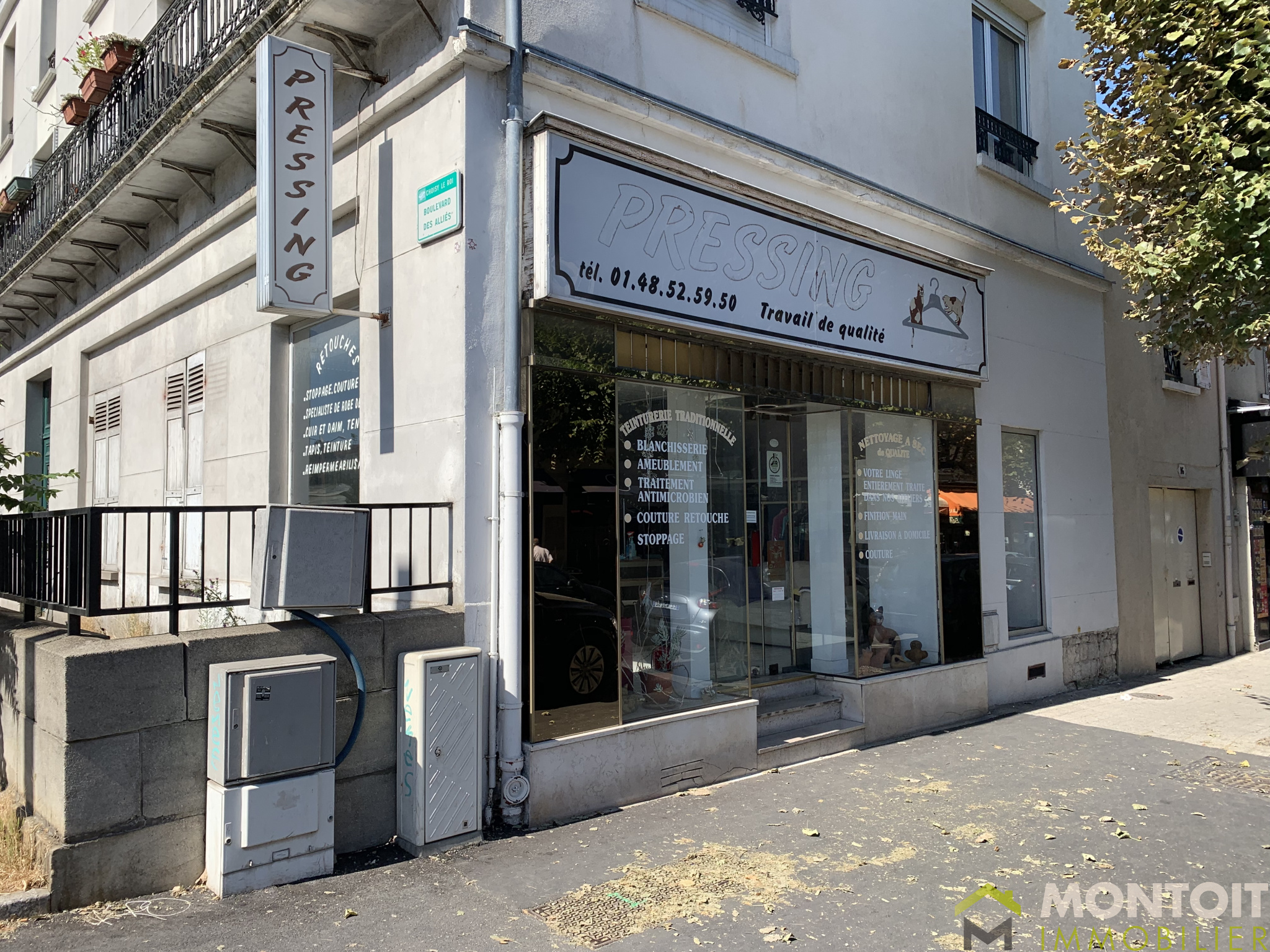 Local D Angle N 305 Et Rue Louise Michele Ancien Pressing Montoit Immobilier